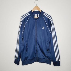 Men's Navy XL Adidas Superstar Original